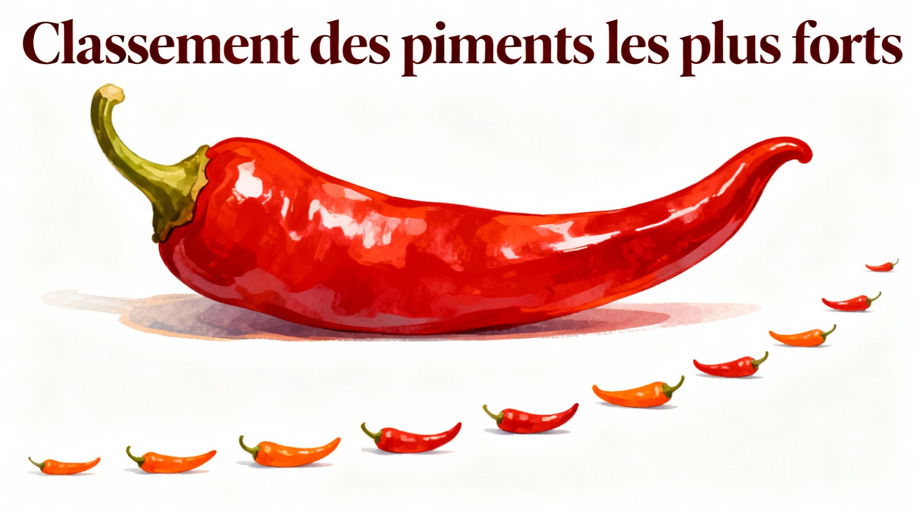 Classement des piments les plus forts