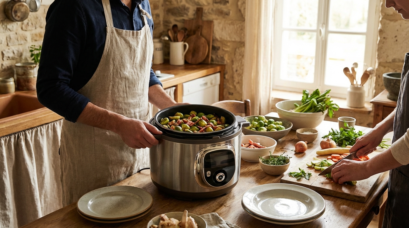 Découvrez les meilleures recettes de choux de bruxelles au cookeo