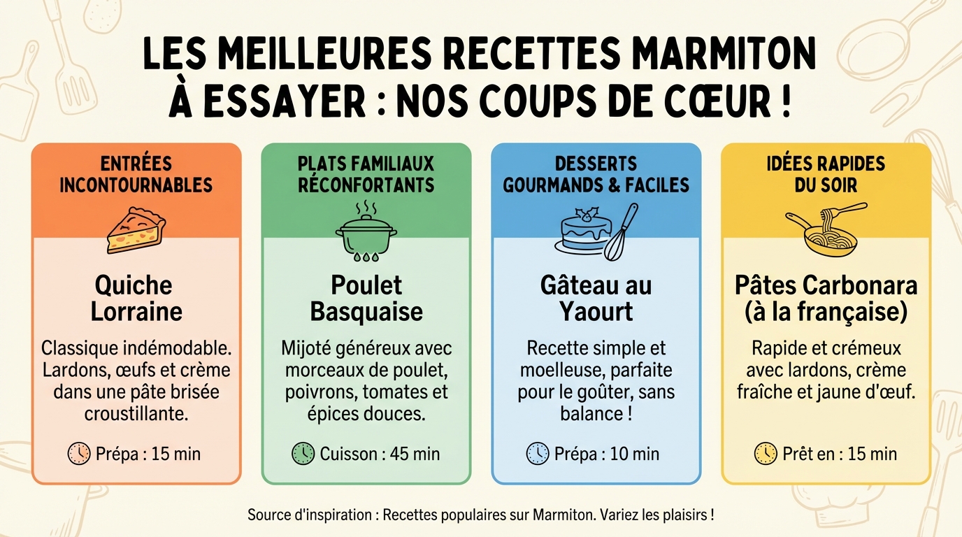 Sélection des meilleures recettes