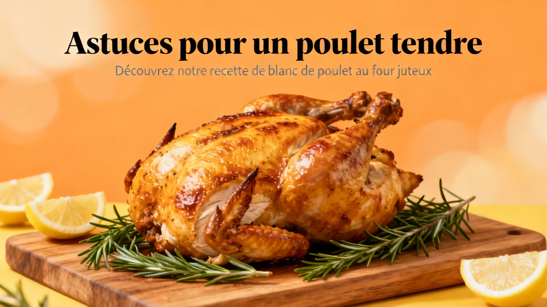 Astuces pour un poulet tendre