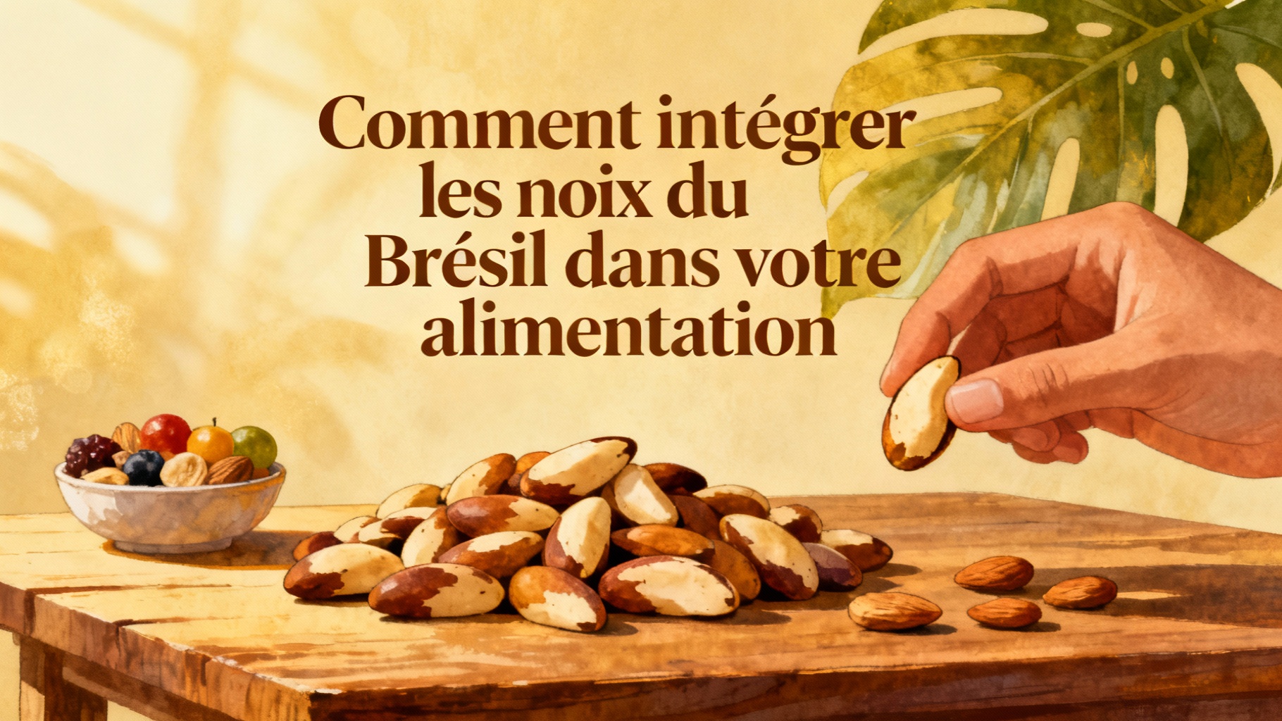 Comment intégrer les noix du Brésil dans votre alimentation