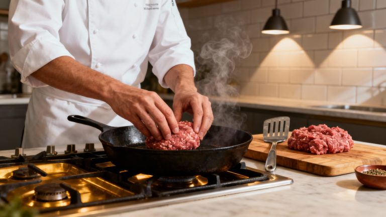 Maîtriser la cuisson du steak haché : guide pratique