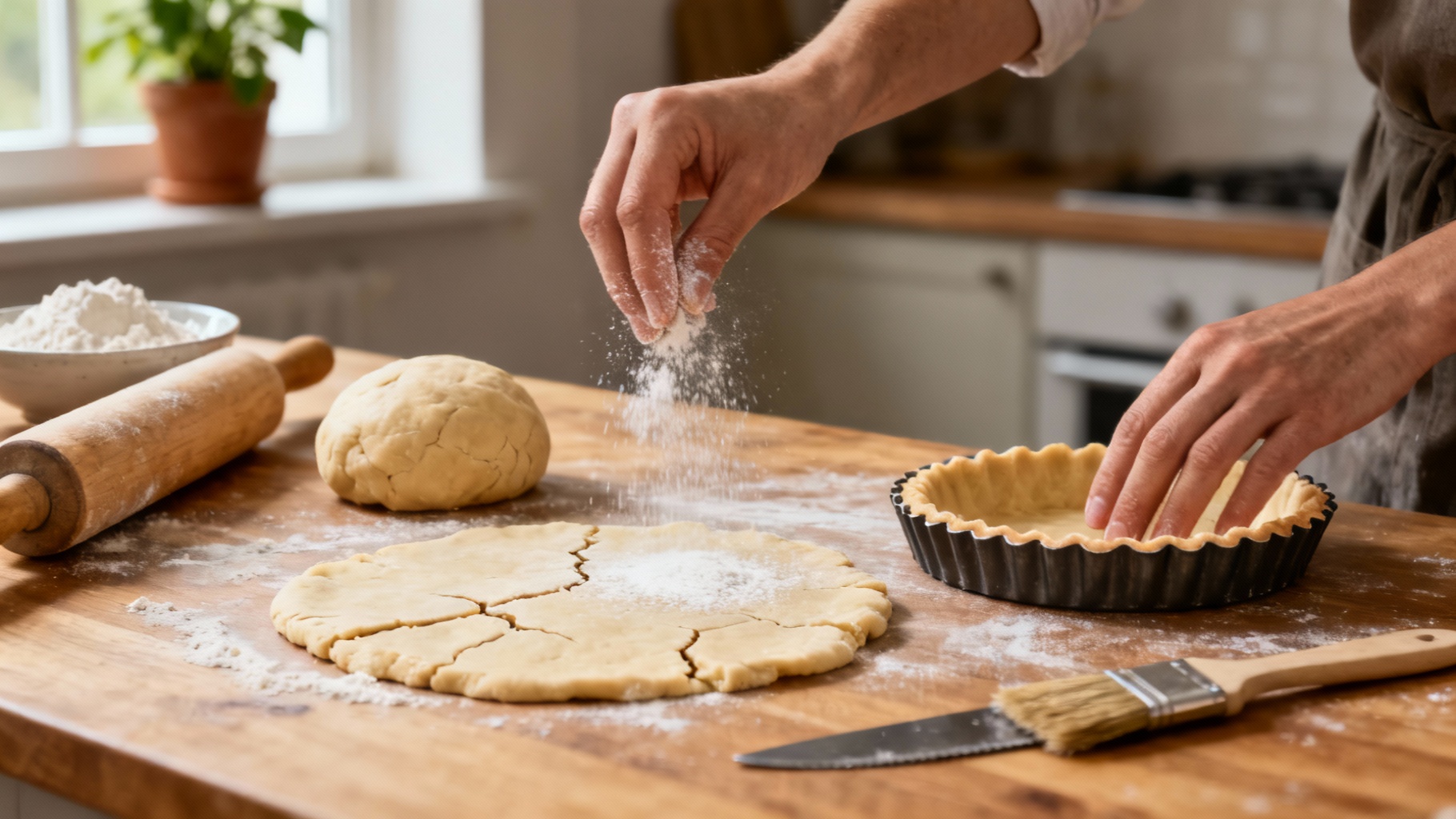 Recette de Pâte Brisée Sans Beurre : Facile et Savoureuse