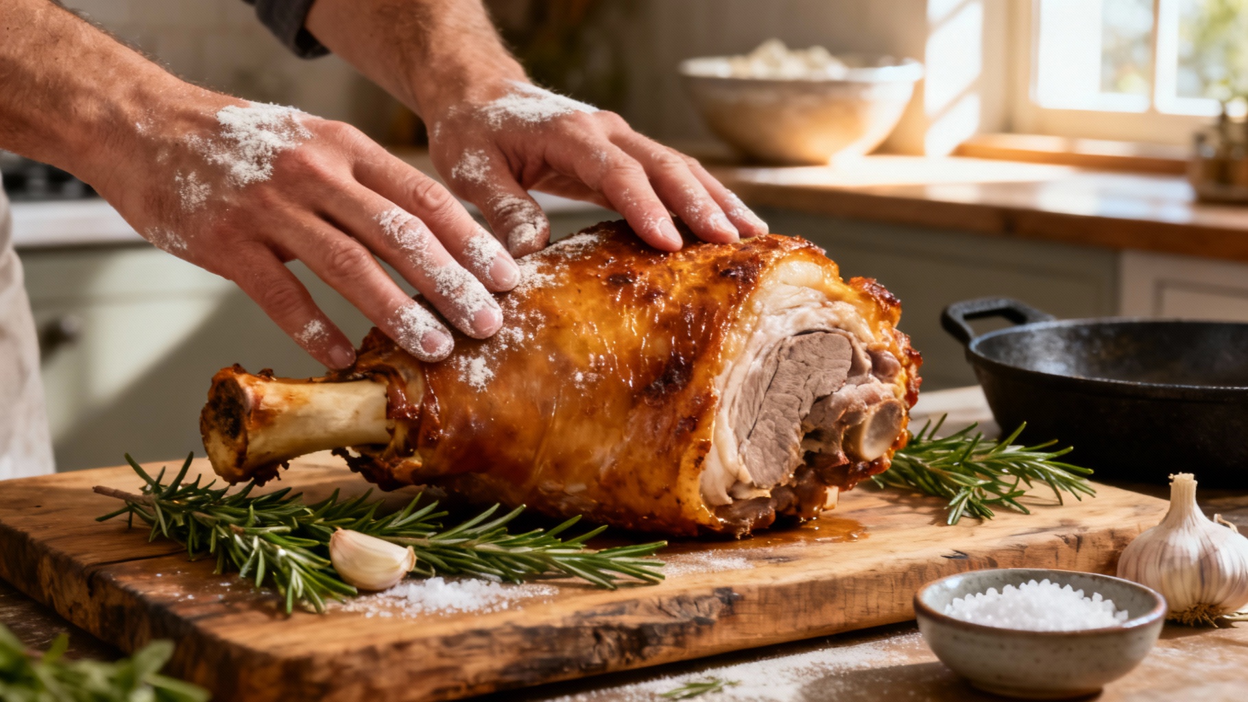 Savourez le jarret de porc au four : Recette facile et délicieuse