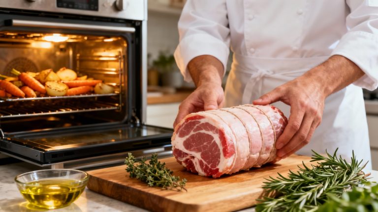 Temps de cuisson de la rouelle de porc au four : guide pratique