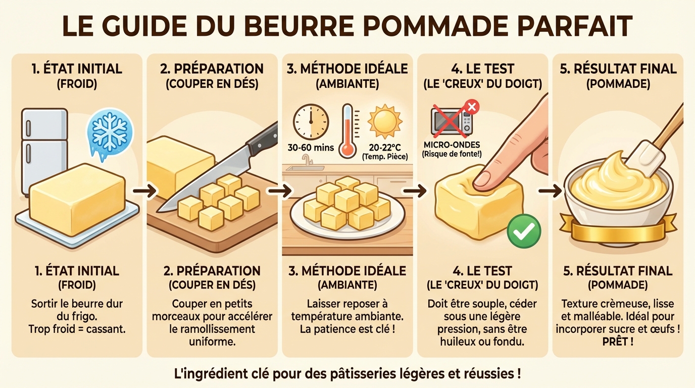 Les utilisations du beurre pommade
