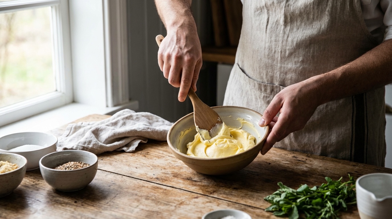 Comment réussir un beurre pommade parfait