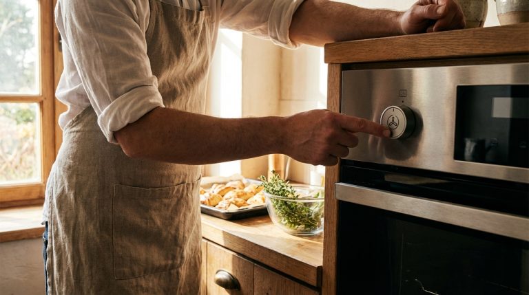 Comprendre le symbole four chaleur tournante