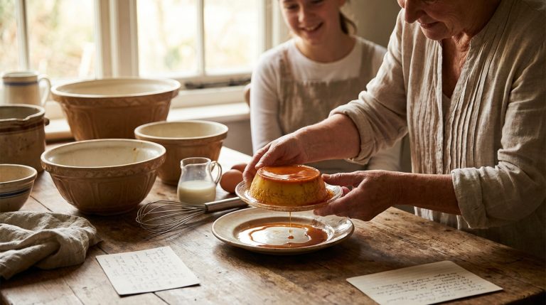 La recette de crème caramel de grand-mère à savourer