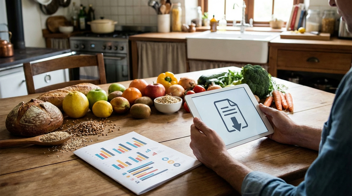 Téléchargez le tableau des glucides des aliments en PDF