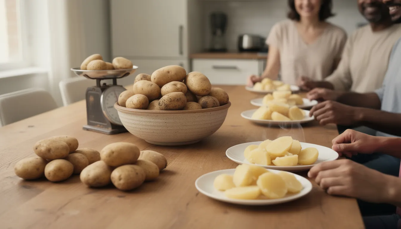 Combien de pommes de terre par personne pour vos repas ?