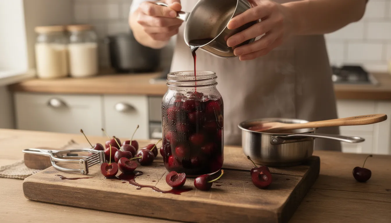 Comment préparer des cerises amarena maison facilement