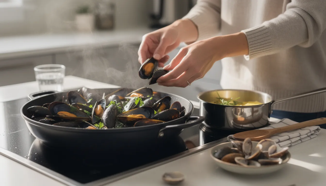 Comment réchauffer des moules facilement et savoureusement