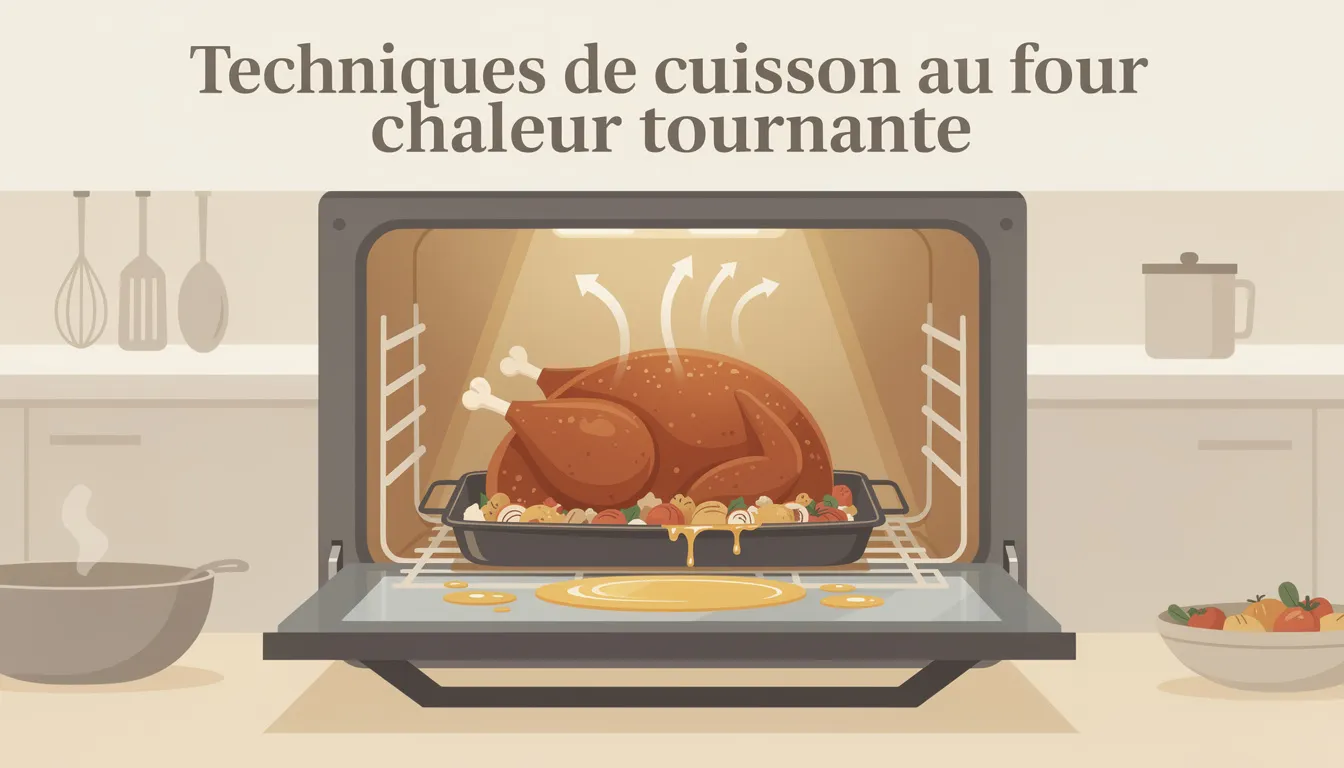 Techniques de cuisson au four chaleur tournante
