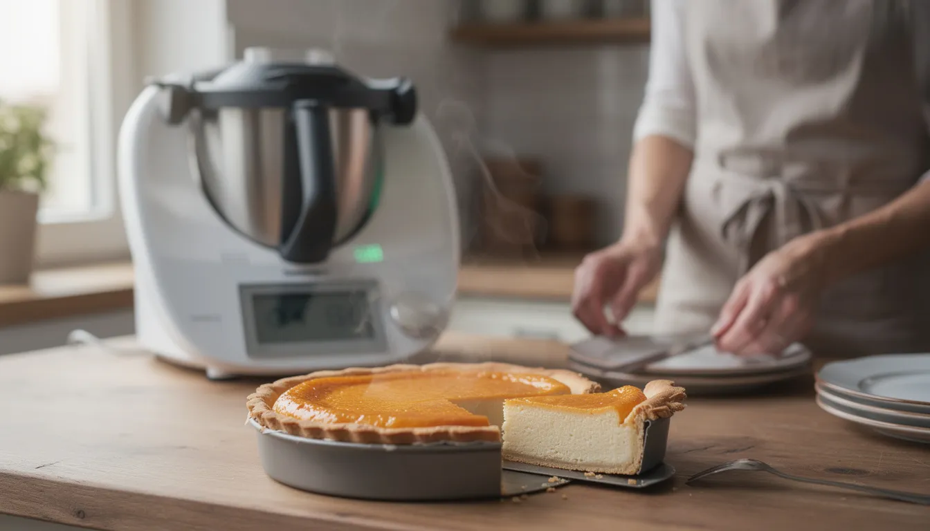 Découvrez la recette de flantaart au thermomix
