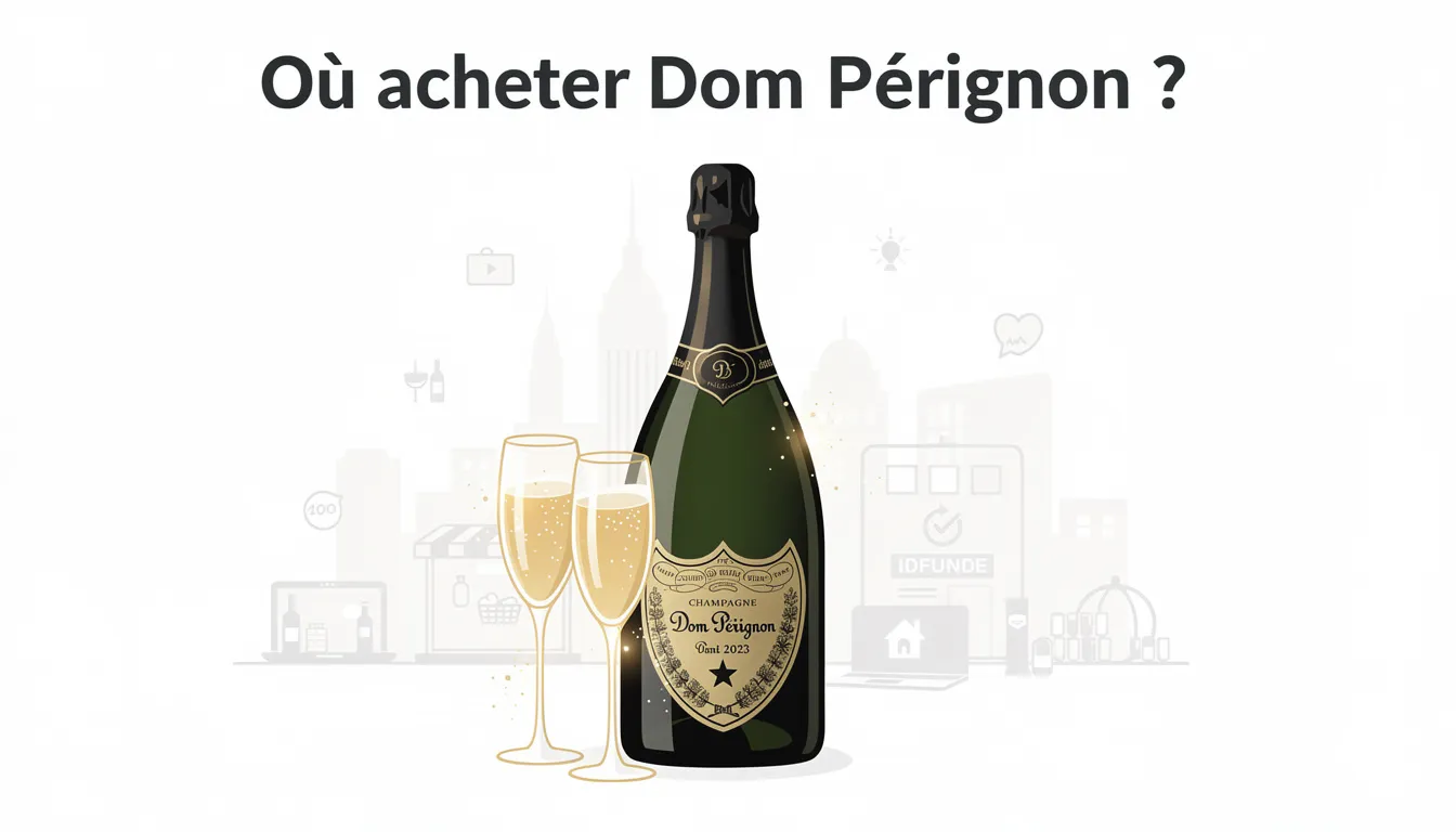 Où acheter Dom Pérignon ?