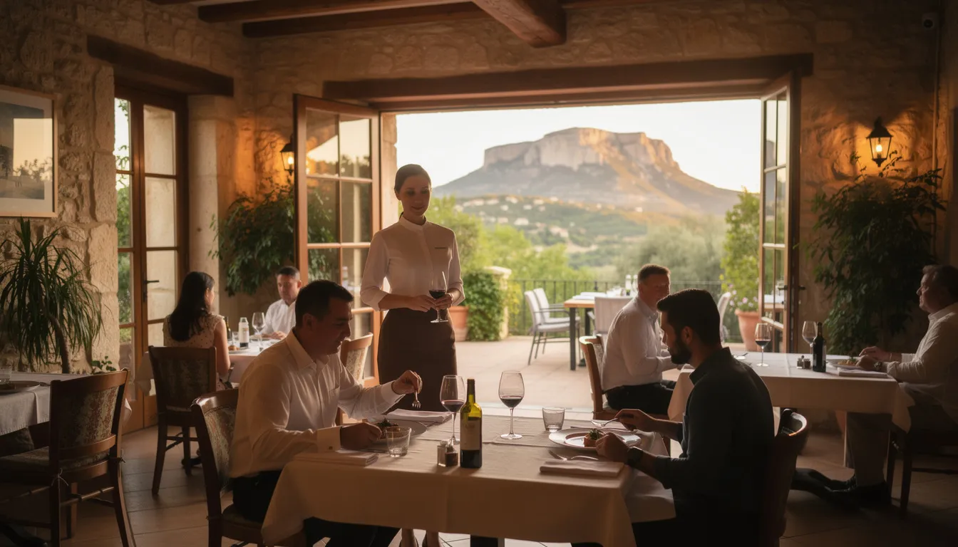 Découvrez le restaurant le pic saint loup à les matelles