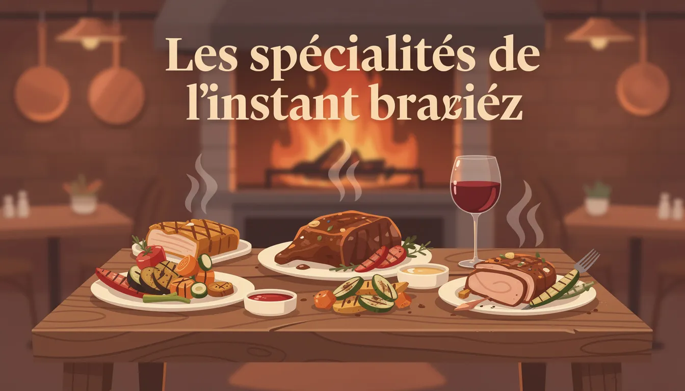 Découvrez l’instant braisé, l'expérience culinaire unique 1 Les spécialités de l’instant braisé