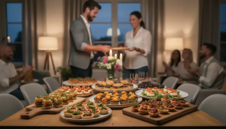 Des bouchées préparées à l’avance pour vos soirées réussies