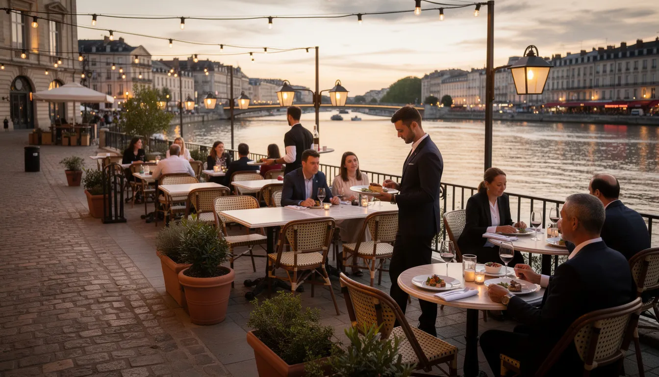 Les meilleurs restaurants sur les quais à bordeaux
