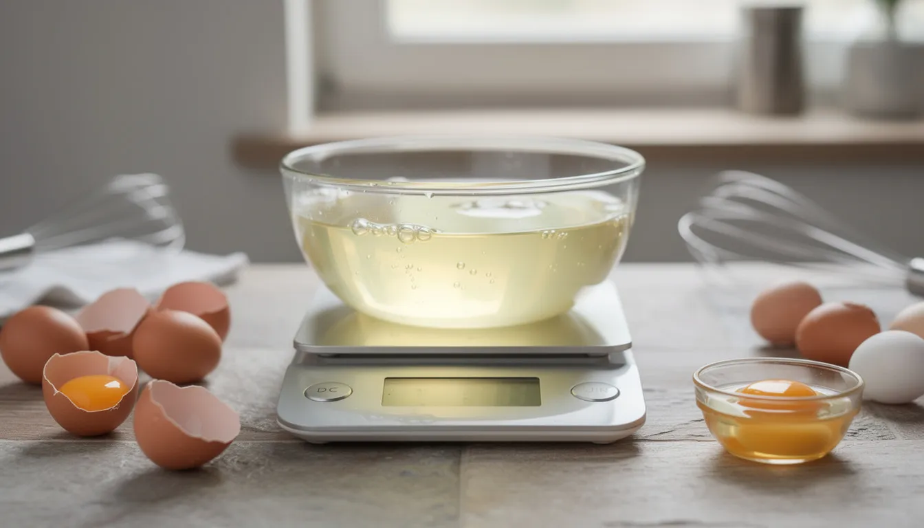 Poids des blancs d’œufs : tout ce que vous devez savoir