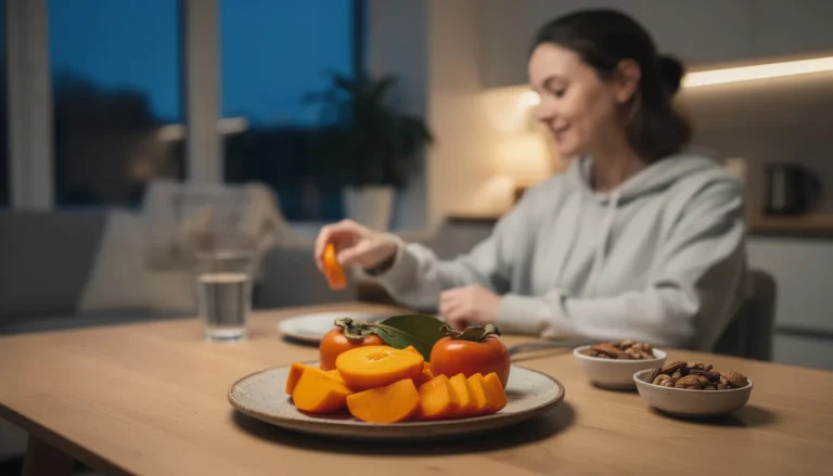 Pourquoi manger du kaki le soir est une bonne idée