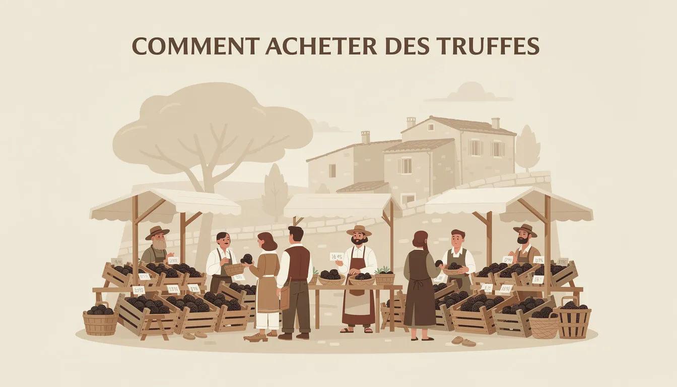 Comment acheter des truffes