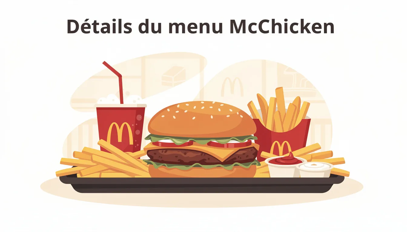 Tout savoir sur le menu mcchicken de mcdonald's 1 Détails du menu McChicken