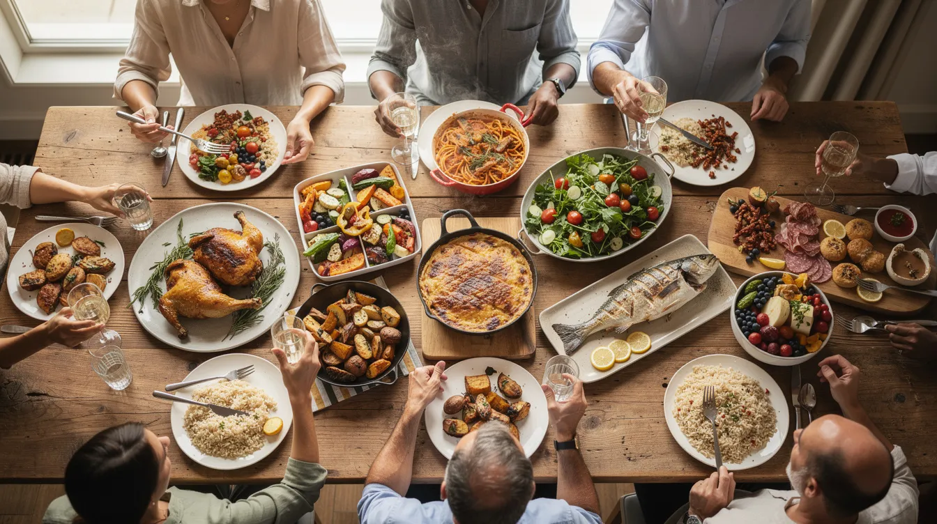 10 plats conviviaux pour des repas inoubliables