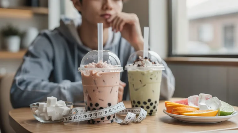 Bubble tea : combien de calories contient votre boisson ?