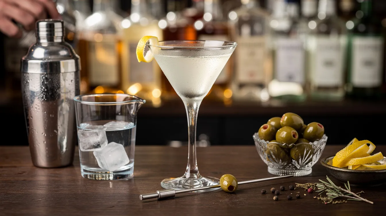 Composition du martini blanc : tout ce qu'il faut savoir