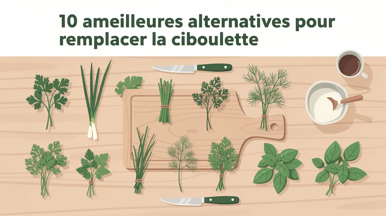 Les meilleures alternatives pour remplacer la ciboulette 1 10 alternatives à la ciboulette