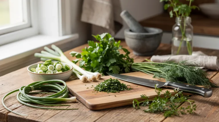 Les meilleures alternatives pour remplacer la ciboulette