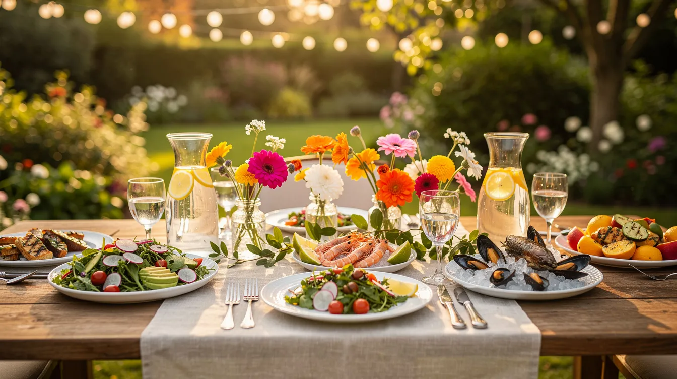 Repas de fête léger et facile : 10 recettes savoureuses