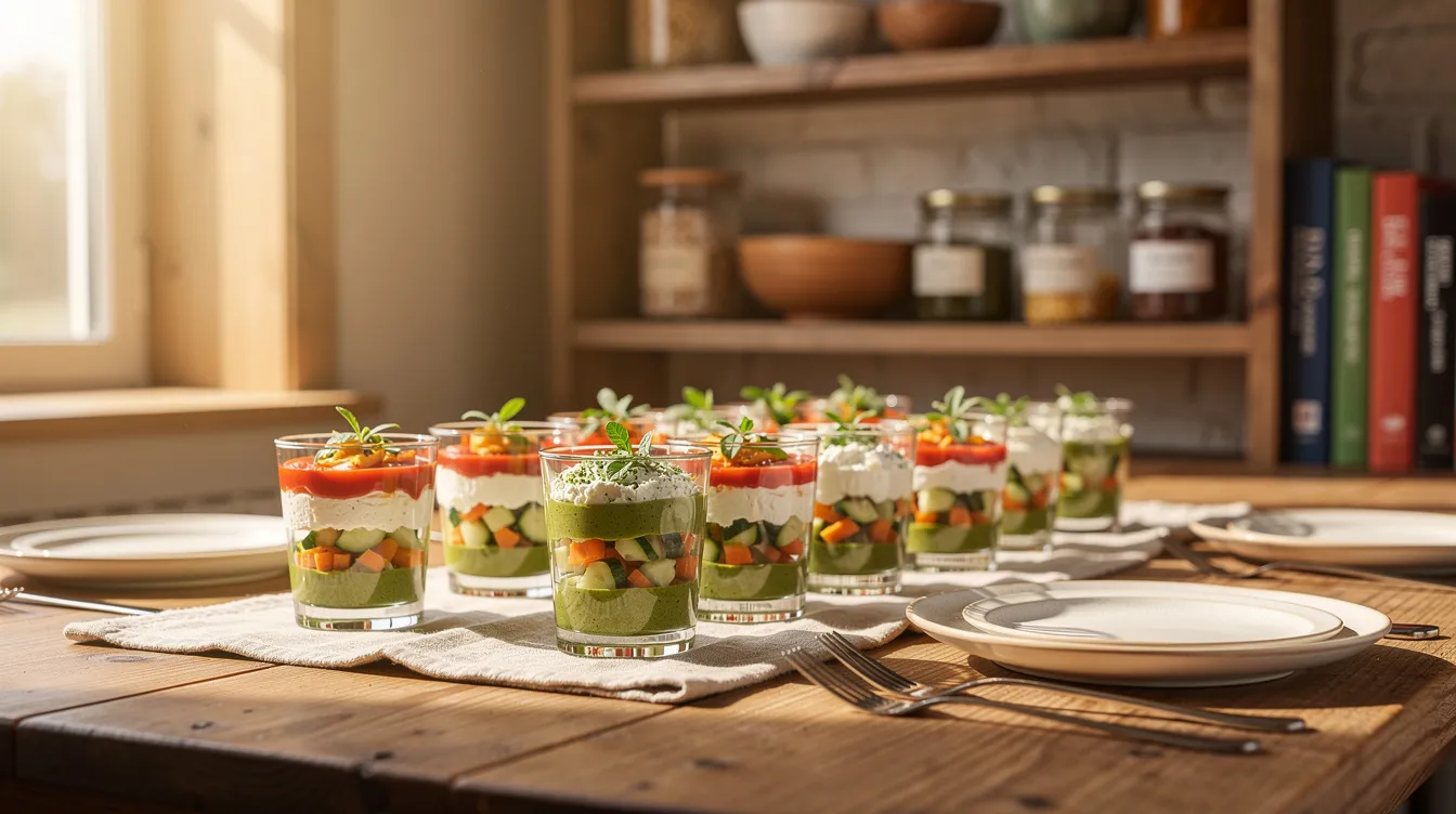 Verrines salées faciles et pas chères : 10 recettes irrésistibles