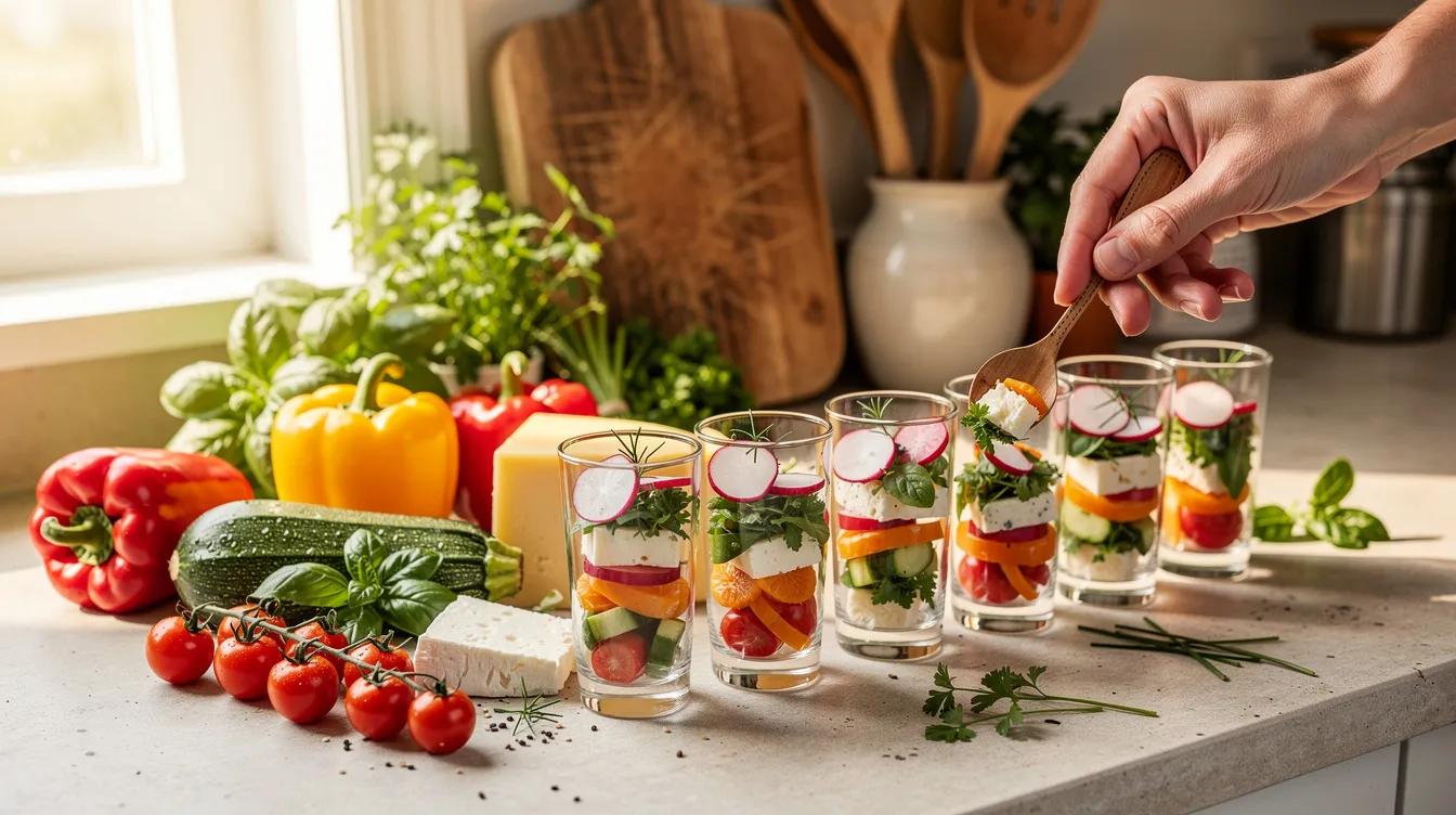Verrines salées faciles et pas chères : 10 recettes irrésistibles 1 Conseils pour réaliser des verrines parfaites