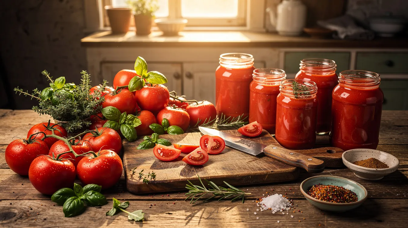 Conserver sauce tomate sans stérilisation : 5 méthodes simples