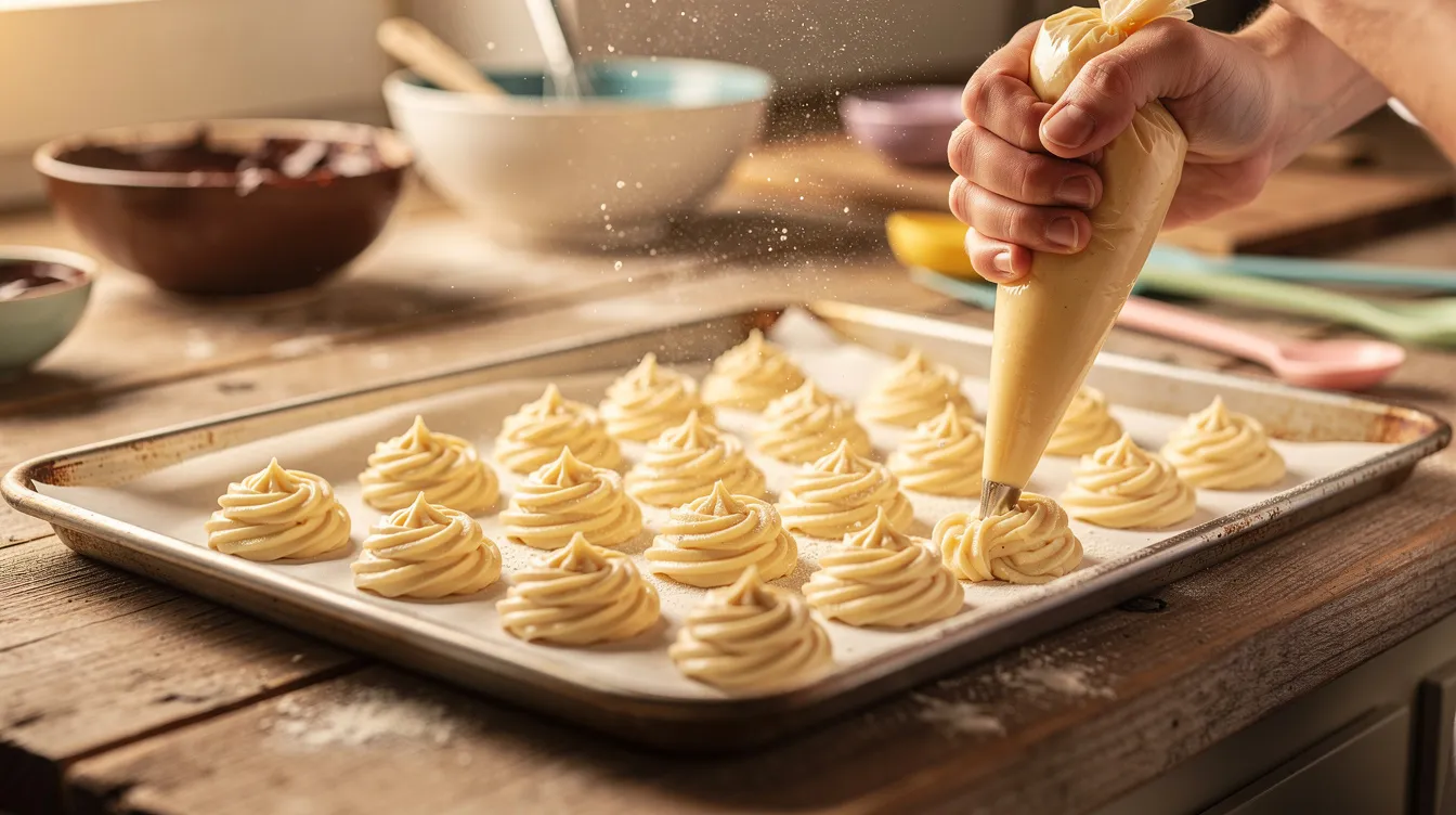 Profiteroles : histoire, origine et secrets de ce dessert français 1 La pâte à choux : fondement des profiteroles modernes