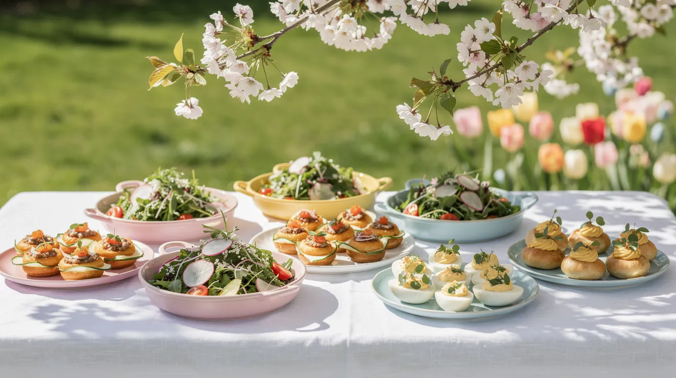 12 idées d'entrées créatives pour Pâques