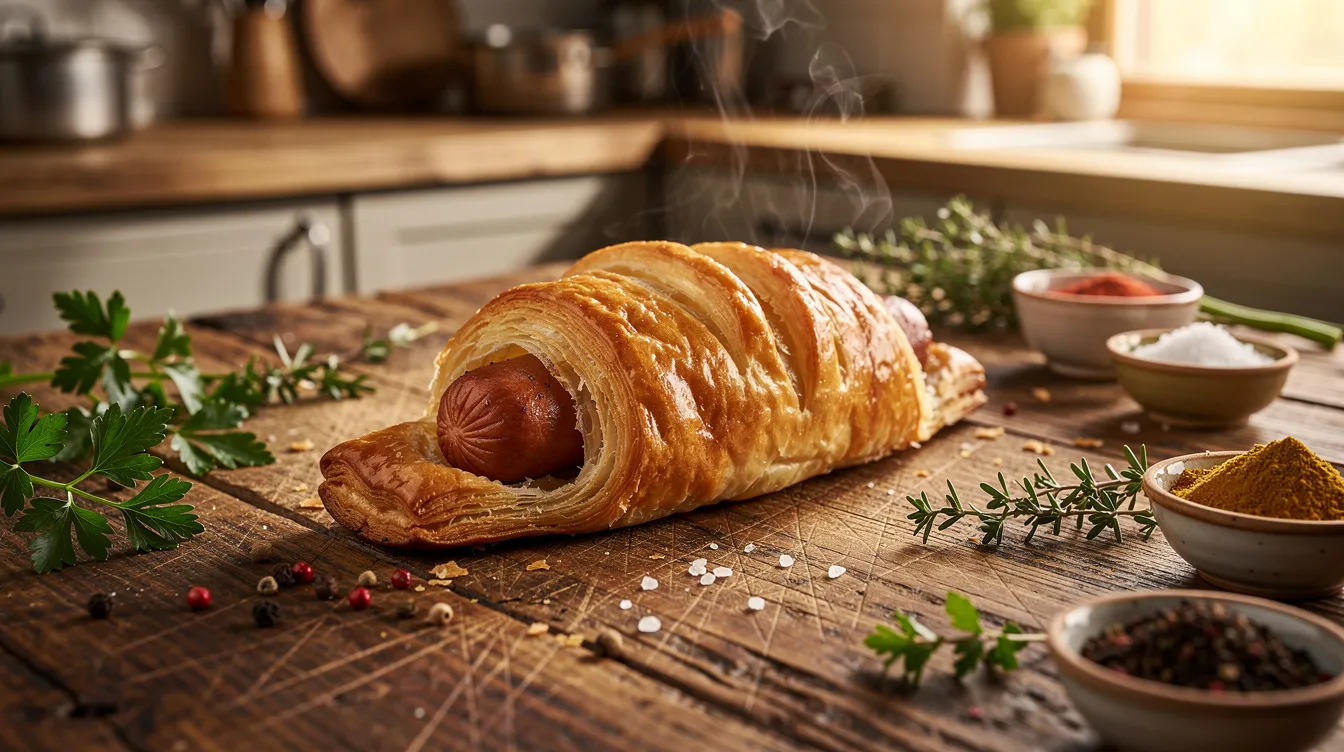 Feuilleté saucisse original : la recette facile à réaliser