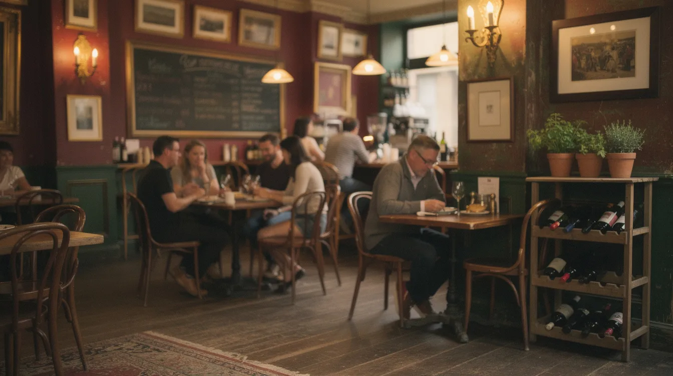 Le comptoir des loges : une expérience culinaire unique à romans 1 Ambiance et cadre : un bistrot à l'ancienne