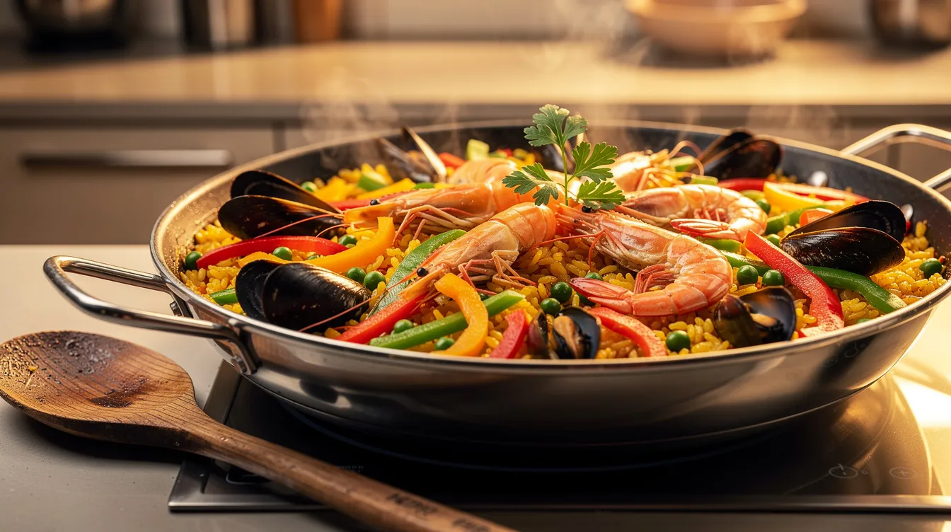 Recette paella fruits de mer surgelés : un délice facile à préparer 1 Étapes de préparation de la paella