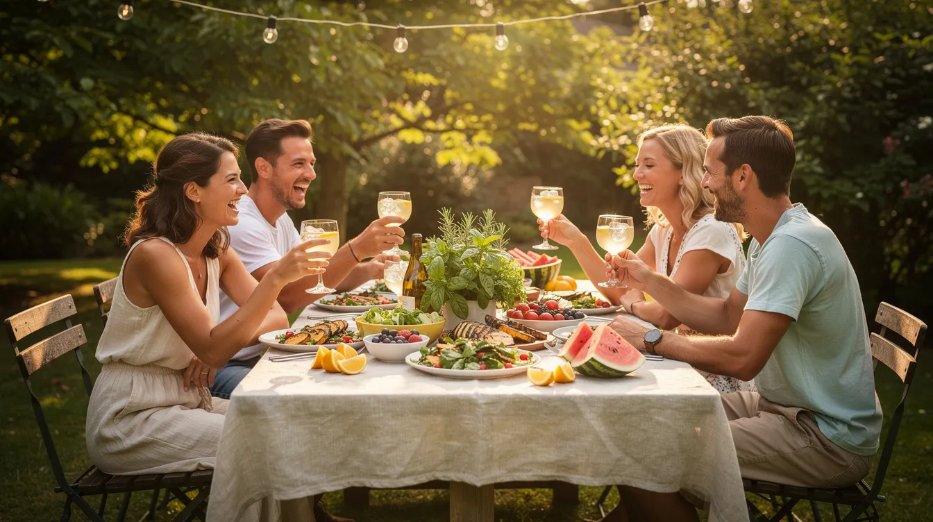 Repas d'été entre amis : 7 recettes inoubliables